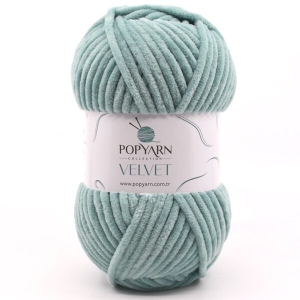 Włóczka Popyarn Velvet B023 – Szmaragd – 100g Szenilowa Włóczka do Amigurumi, Kocyków i Swetrów