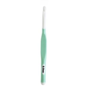 Szydełko 8 mm z Gumową Rączką – Elastyczne i Ergonomiczne – Długość 17,5 cm