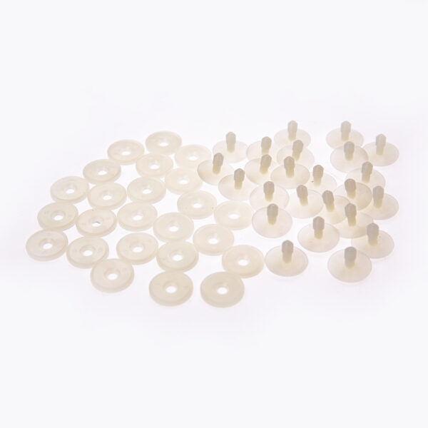 Ruchome Stawy do Maskotek 25 mm – Elementy do Przymocowania Kończyn – Śruba 1,5 cm